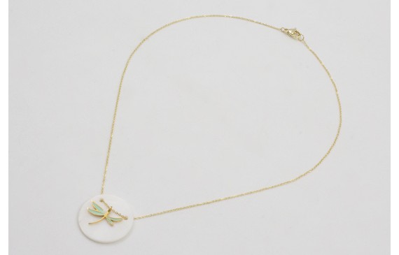 Collar acero inoxidable cadena eslabón pequeño col