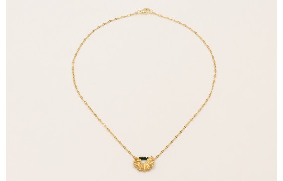 Collar cadena eslabón ovalado acero inoxidable con