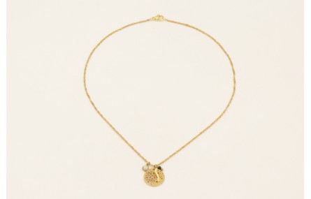 Collar cadena eslabón retorcido acero inoxidable c