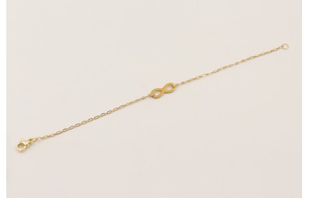 Pulsera cadena eslabón alargado de acero inoxidabl