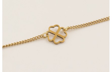 Pulsera cadena eslabón trenzado de acero inoxidabl