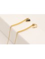 Pulsera ACERO INOXIDABLE chapa rectangular con col