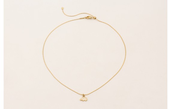 Collar completo ACERO INOXIDABLE  extensible hilo 