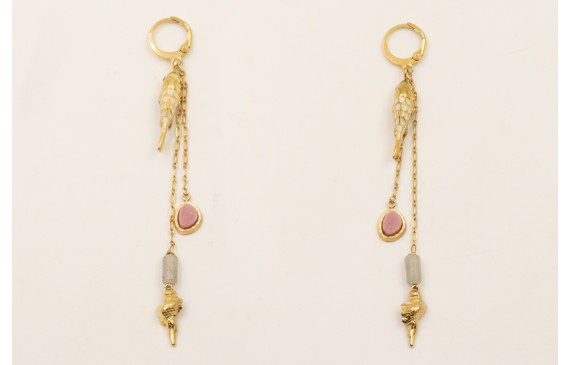 Pendientes ACERO INOXIDABLE con cierre de segurida