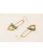 Pendientes ACERO INOXIDABLE gancho, eslabón alarga