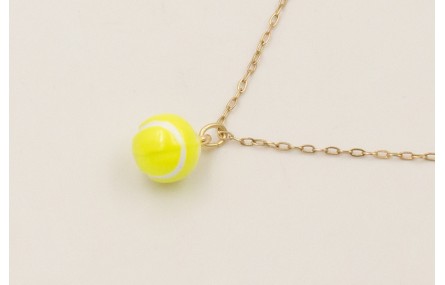 Solitario cadena eslabón pequeño dorado con colgan