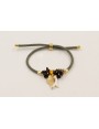 Pulsera cordón preparado para pulsera color gris c
