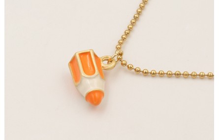 Collar cadena bolitas ACERO INOXIDABLE  con colgan