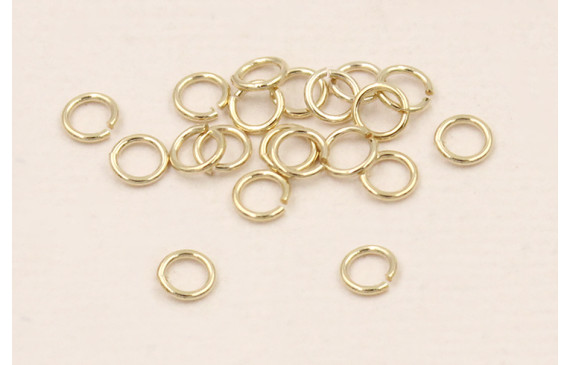 Arandela. 4*0,8 Baño Oro 18K y 3 micras espesor