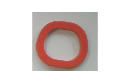 Marco ovalado naranja