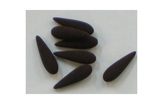 Lágrima aterciopelada Marrón oscuro