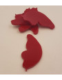 Pétalo Metacrilato 45*21 Rojo