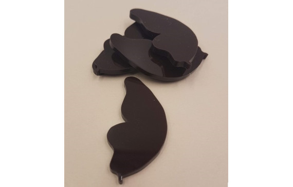 Pétalo Metacrilato 45*21 Marrón