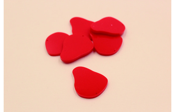 Fresa Metacrilato Roja 32*27mm