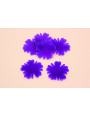Flor Metacrilato 36mm diámetro Morado