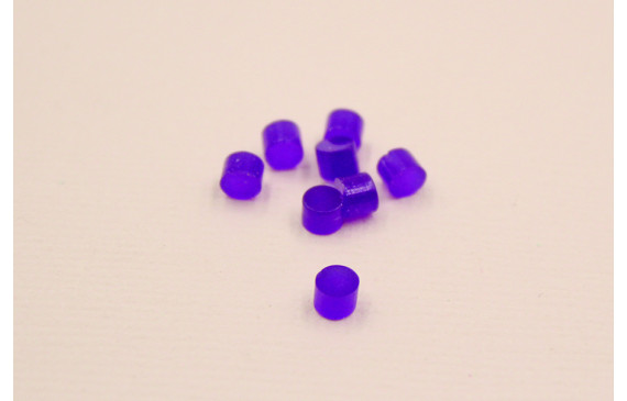 Punto Metacrilato 3mm diámetro Morado