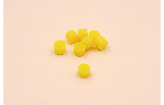 Punto Metacrilato 3mm diámetro Amarillo 