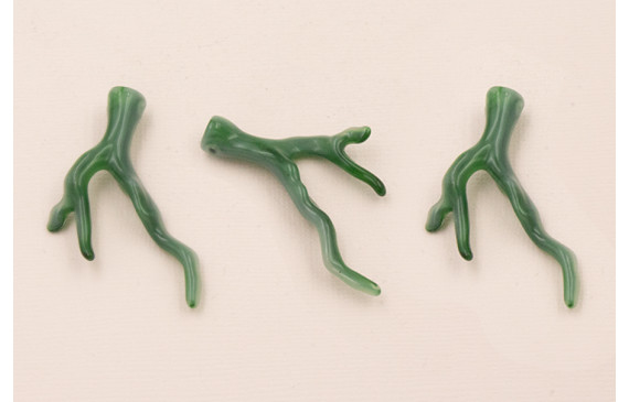 Rama Coral 50*35mm Veteado Verdoso