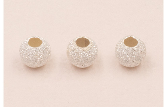 BOLA BRILLANTE 5MM PLATA LEY 925