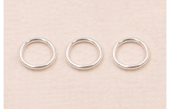 Anilla soldada 6,5mm PLATA