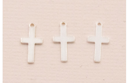 Colgante Cruz plara 925 10/5mm