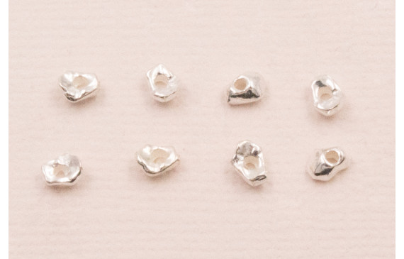 Chip Irregular Plata 925 3mm