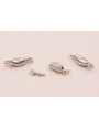 Cierre Clip Plata 925 12*4mm