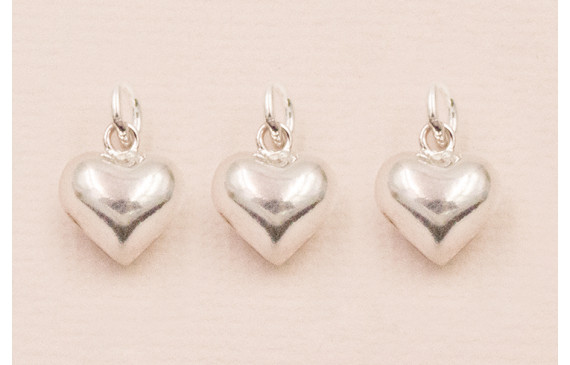 Colgane corazón Plata 925 7*5mm