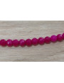 Facetada JADE 4mm Fuxia