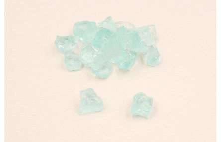 Cristal cuarzo craqueado Azulado