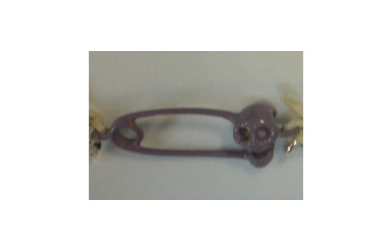 Imperdible calavera 18*5mm Color 3