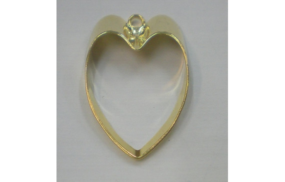 Colgante Corazón 37*24mm Oro