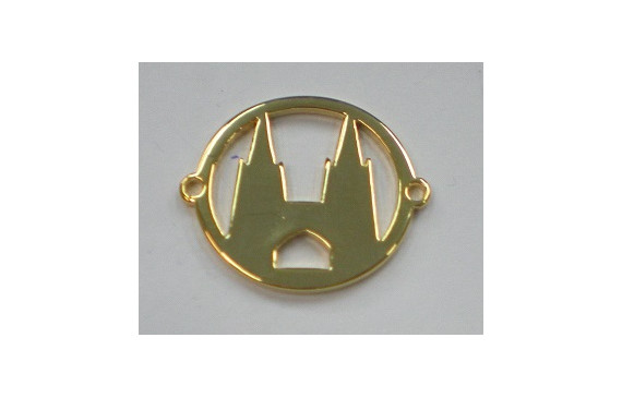 Medalla 20mm Catedral Burgos Oro