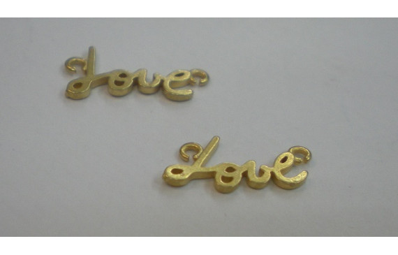 Love 16*10mm Oro Mate