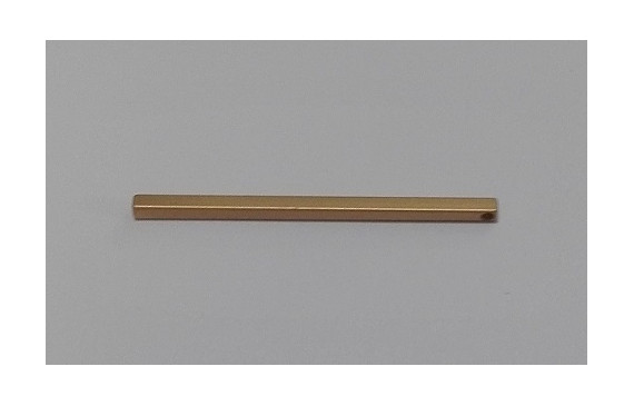 Listón de 2*2*40mm oro Mate