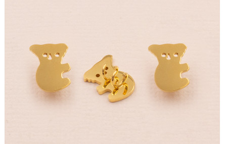 Koala Acero Inoxidable 11mm Oro