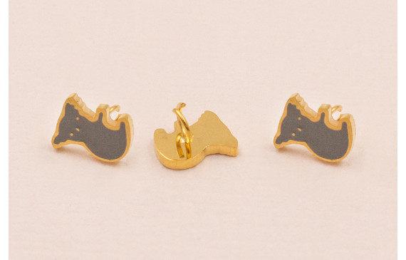 Koala Acero Inoxidable 7mm Eslamte Gris