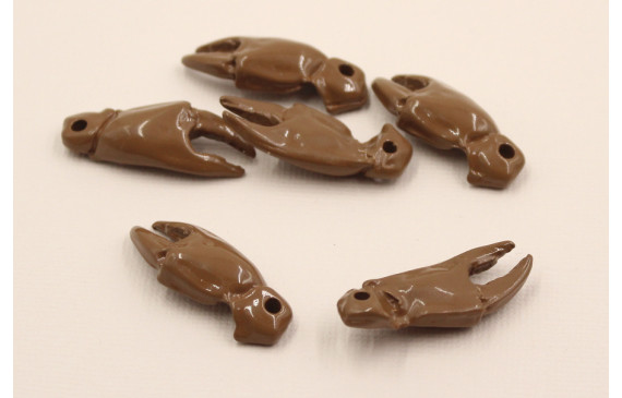 Pata Cangrejo 37*14mm Arcilla