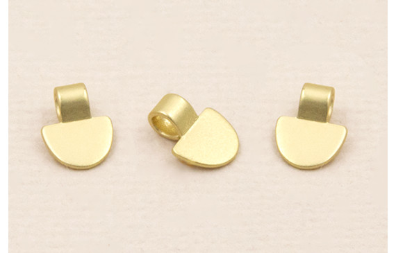 Colgante Daga 6*6,3mm Dorado Mate