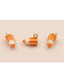 Colgante Lapicero 11*6mm Naranja