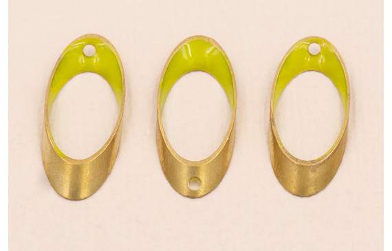 Ovalo Biselado 25*10 Esmalte Lima