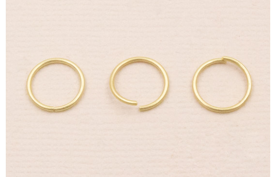 Anilla 8mm Dorado Mate