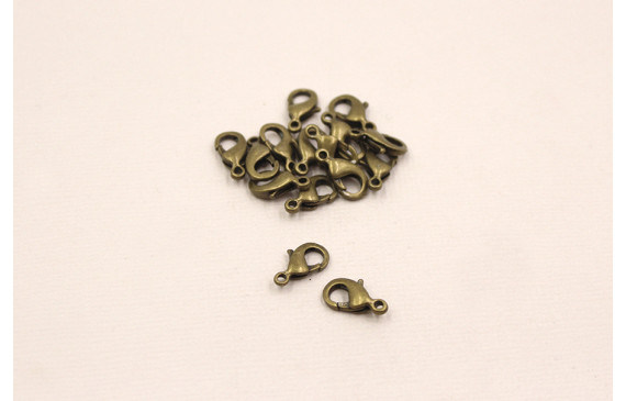 MOSQUETON MEDIANO Oro Viejo 12MM