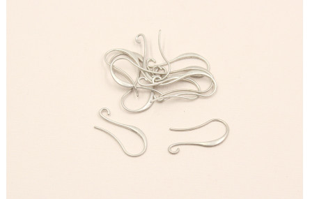 Pendiente plata vieja