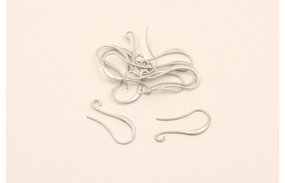 Pendiente plata vieja