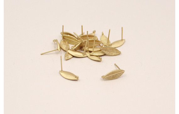 Perno hojita 15mm Oro