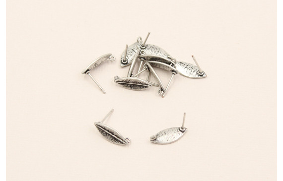 Perno hojita 15mm Plata