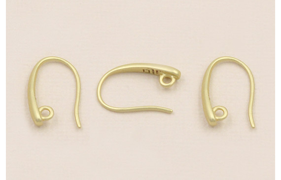 Pendiente gancho Oro