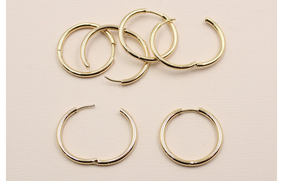 Aro Acero Inoxidable 28mm Oro