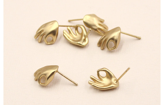 Perno Mano 12*6*7mm Dorado Mate